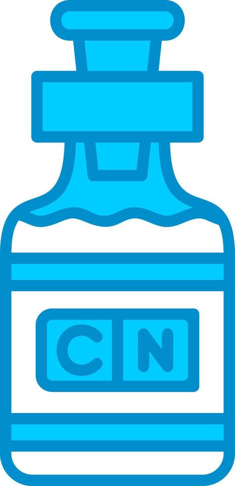 Cyanide Creative Icon Design vector