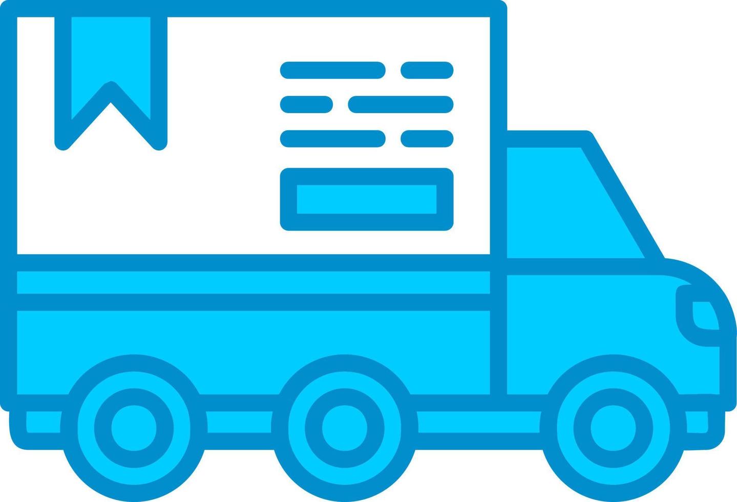 Delivery Truck Creative Icon Design vector