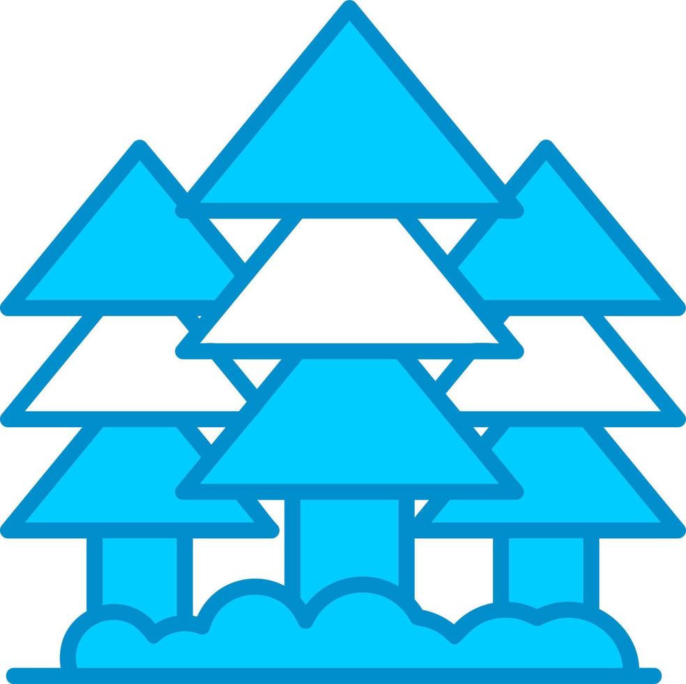 Forest Creative Icon Design vector