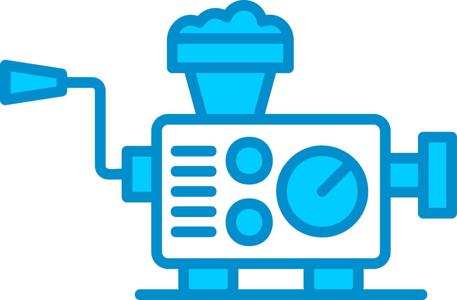 Meat Grinder Creative Icon Design vector