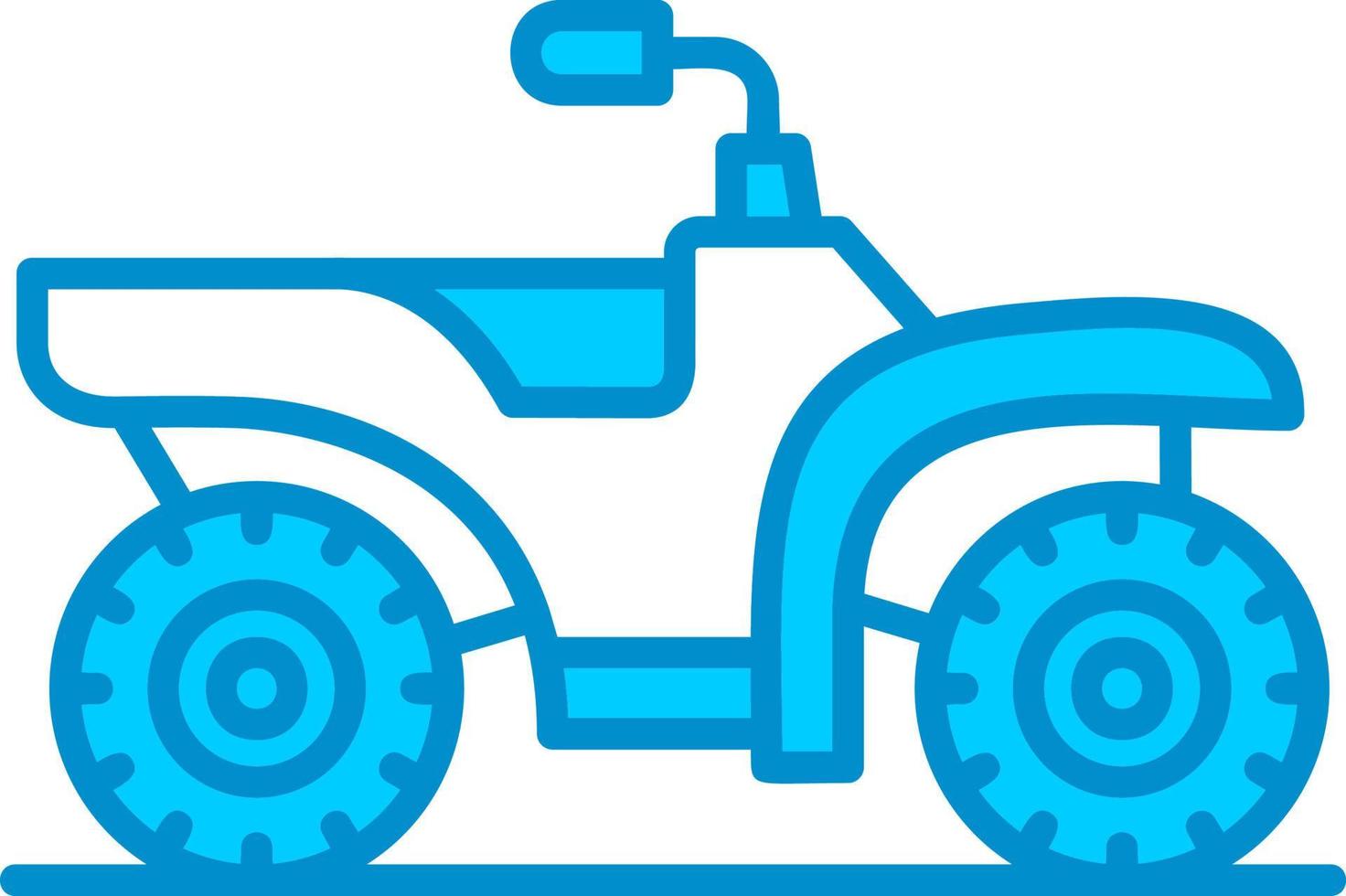 Quad Creative Icon Design vector