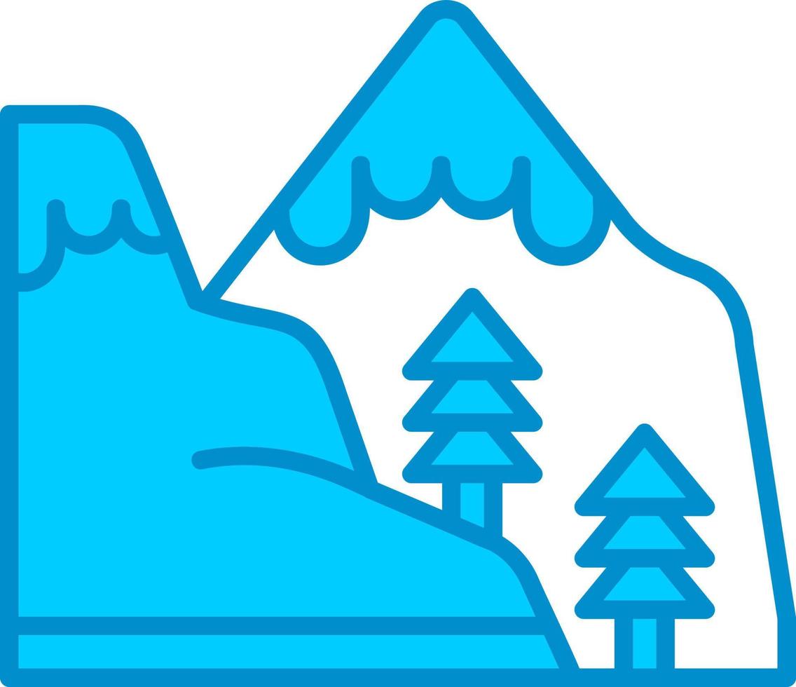 Mountain Creative Icon Design vector