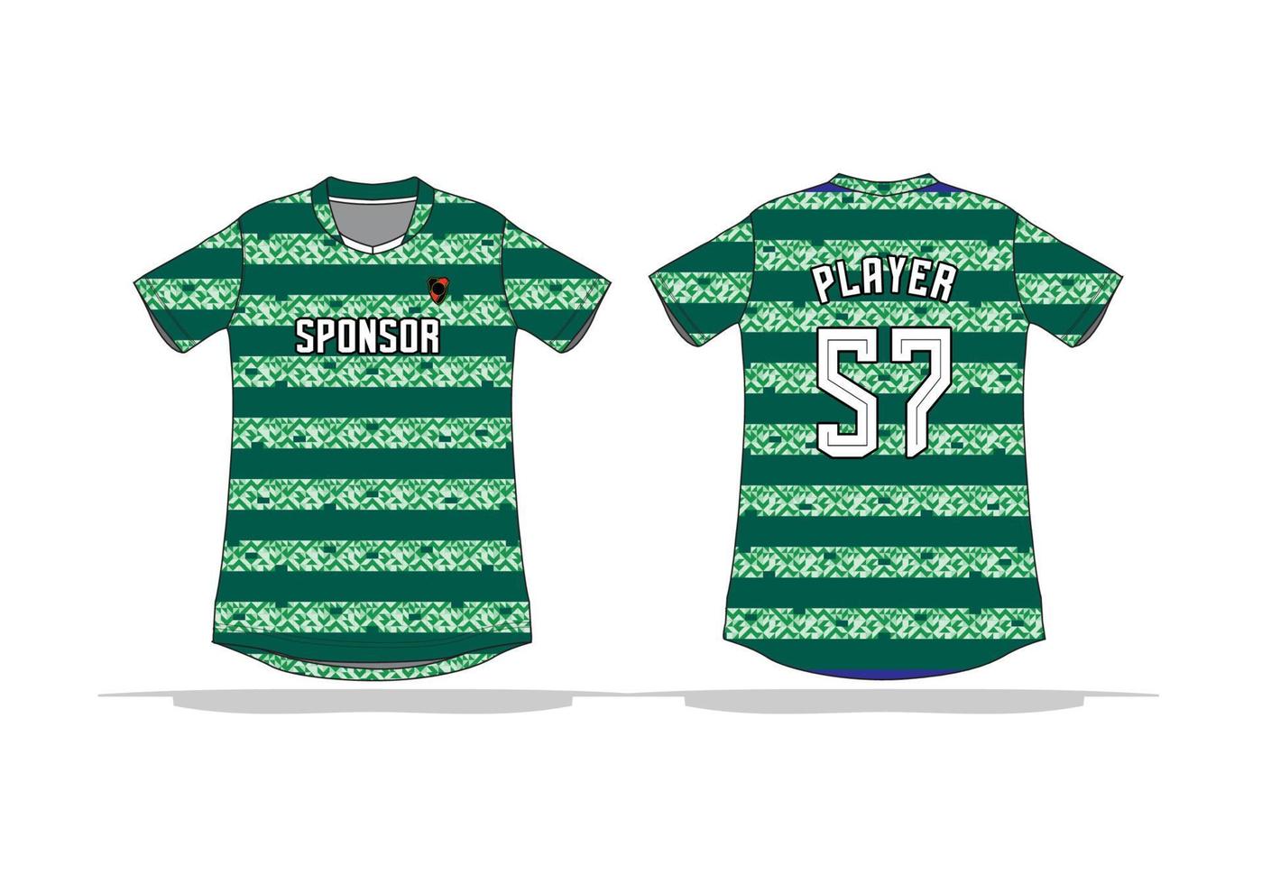 sport uniform pattern background design vector