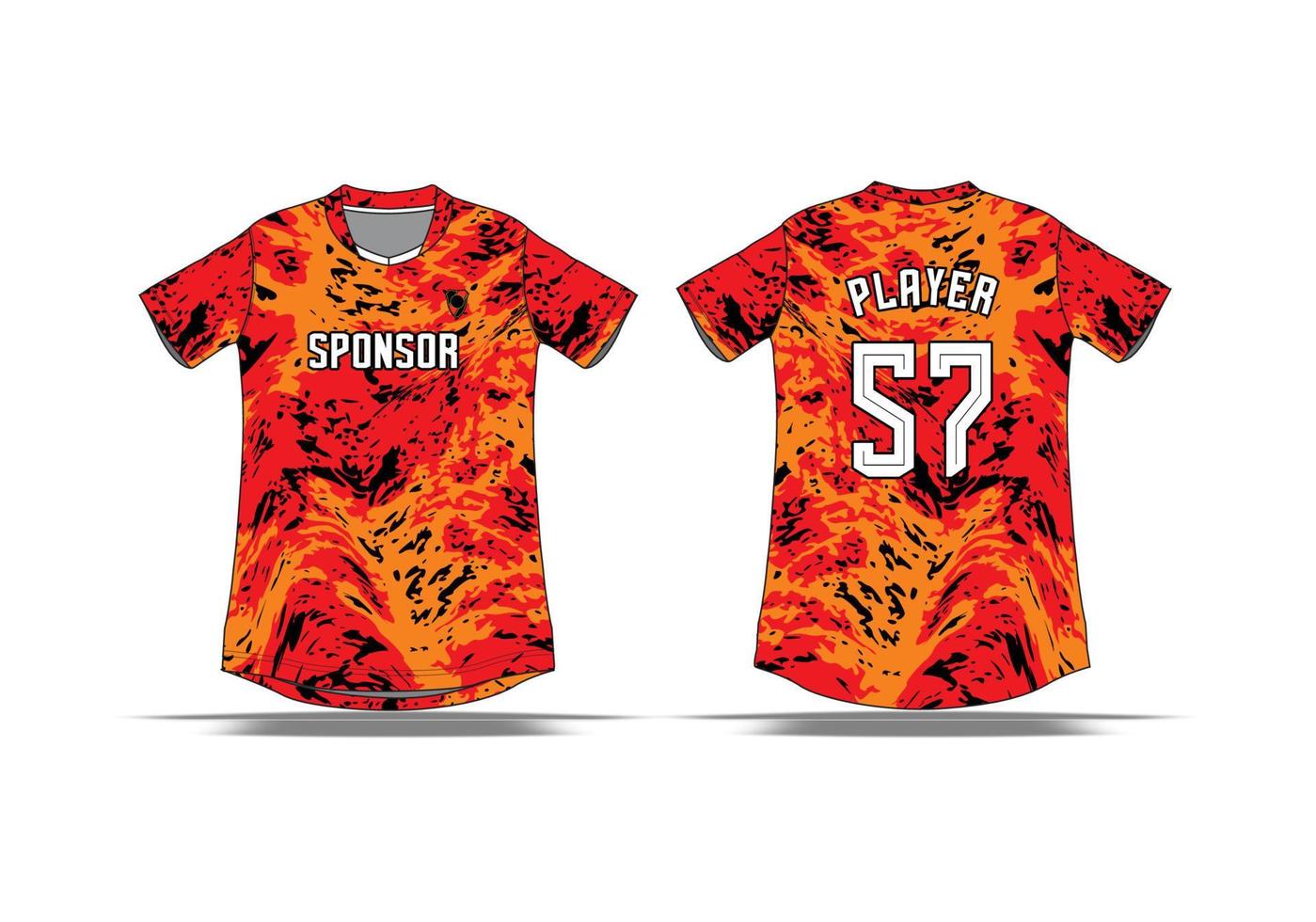 sport uniform pattern background design vector