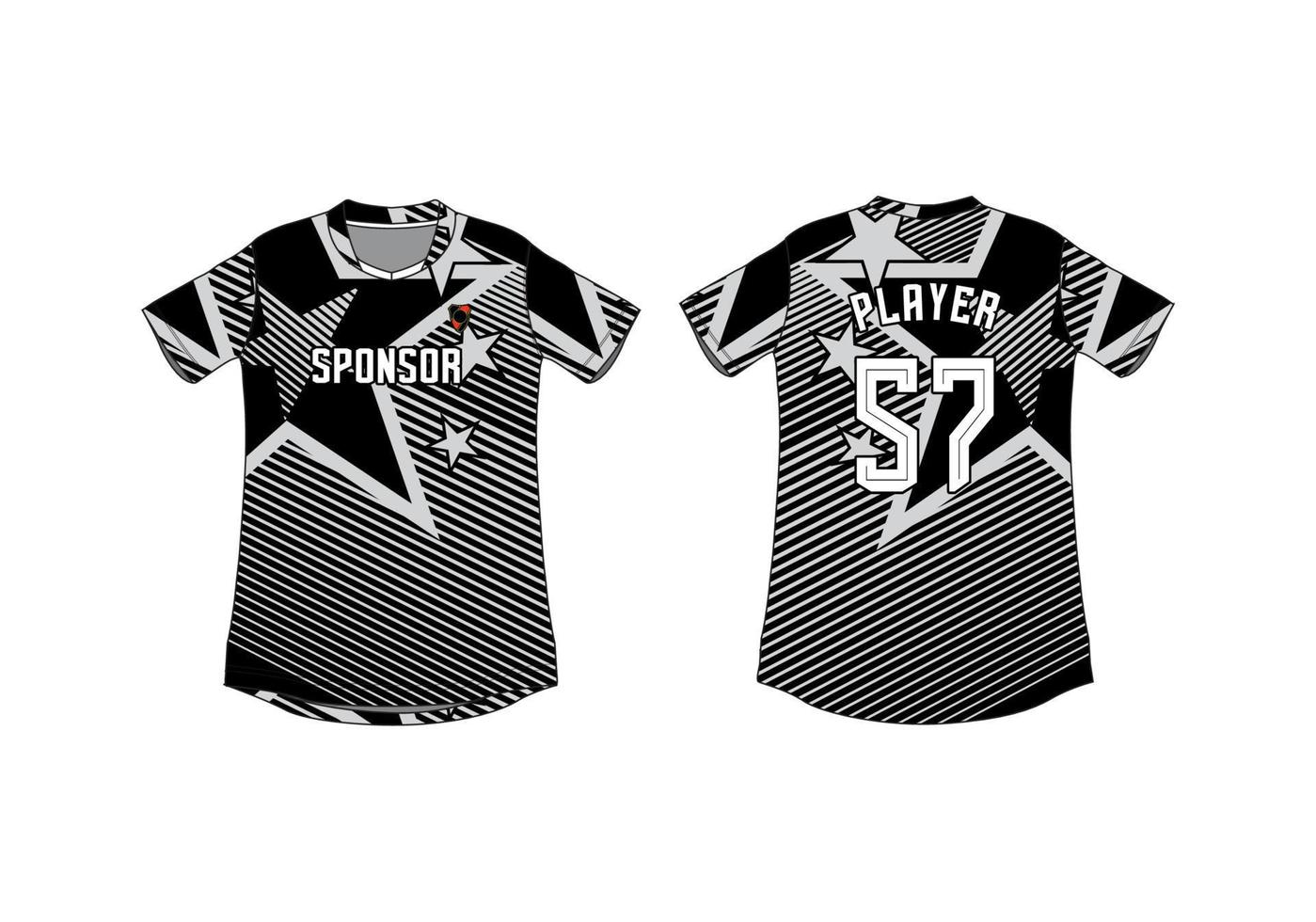 sport uniform pattern background design vector