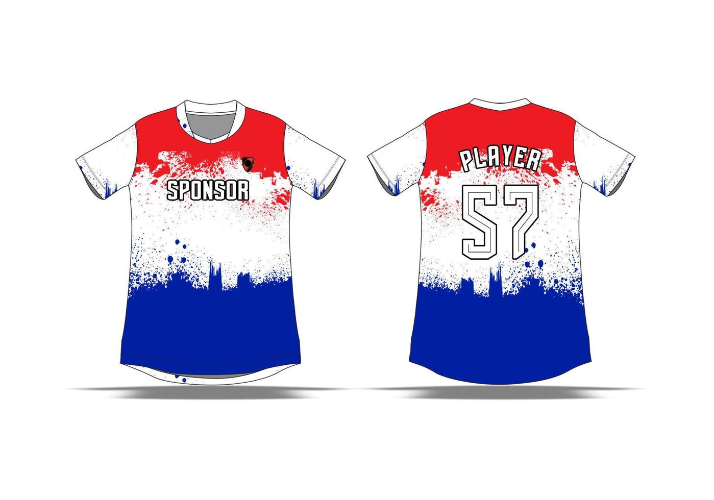 sport uniform pattern background design vector