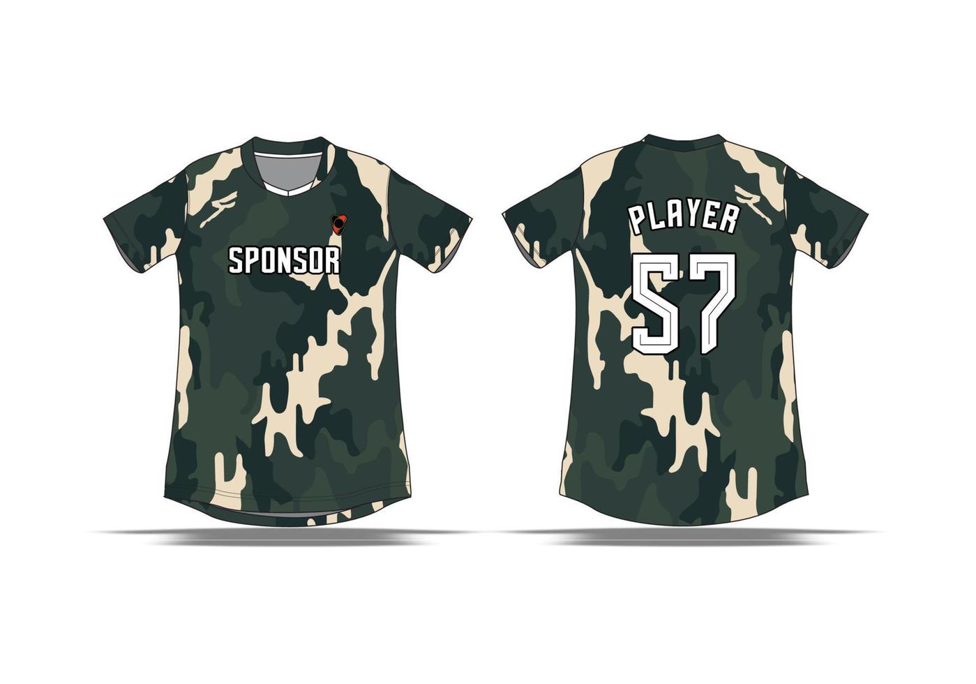 sport uniform pattern background design vector
