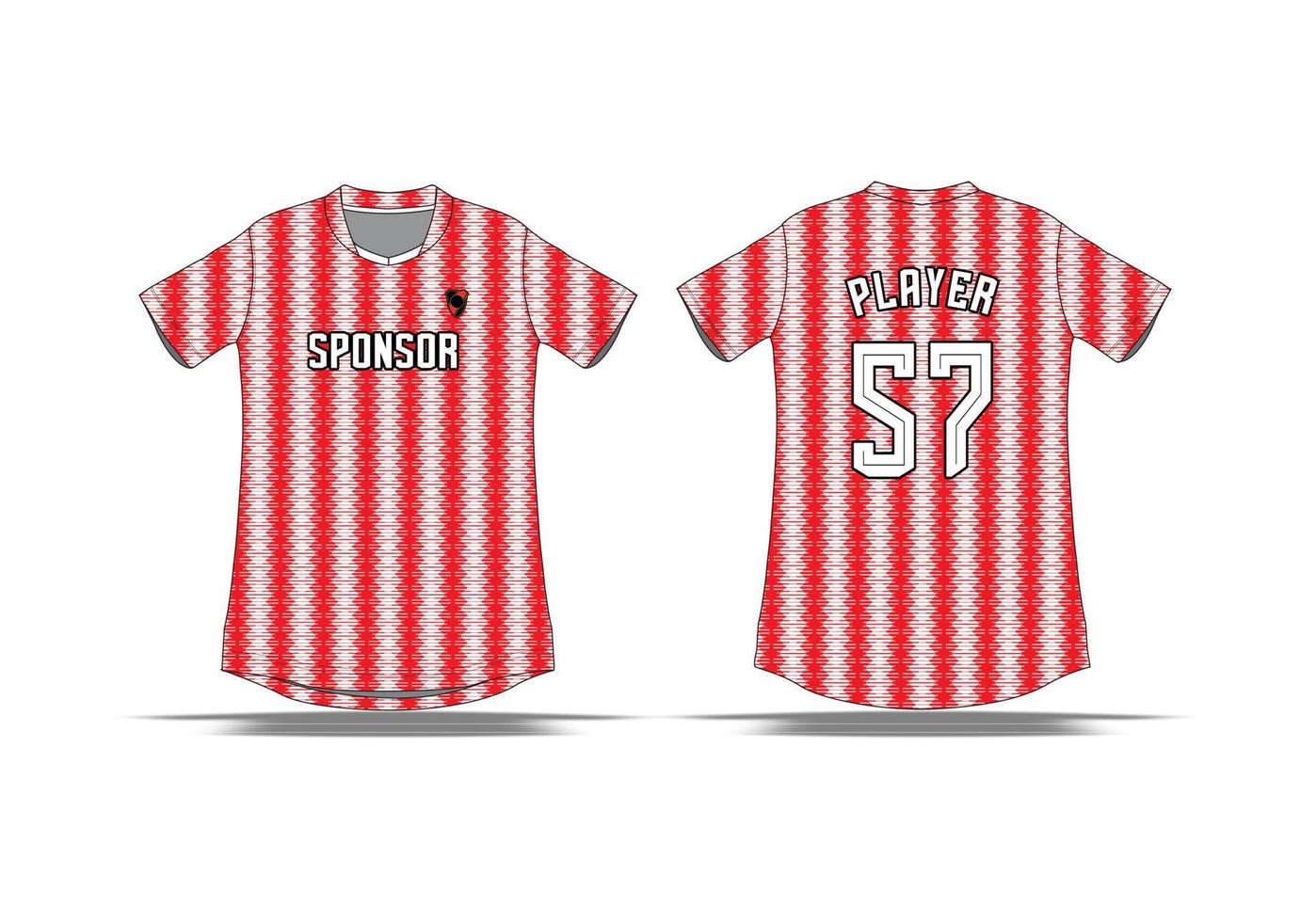 sport uniform pattern background design vector