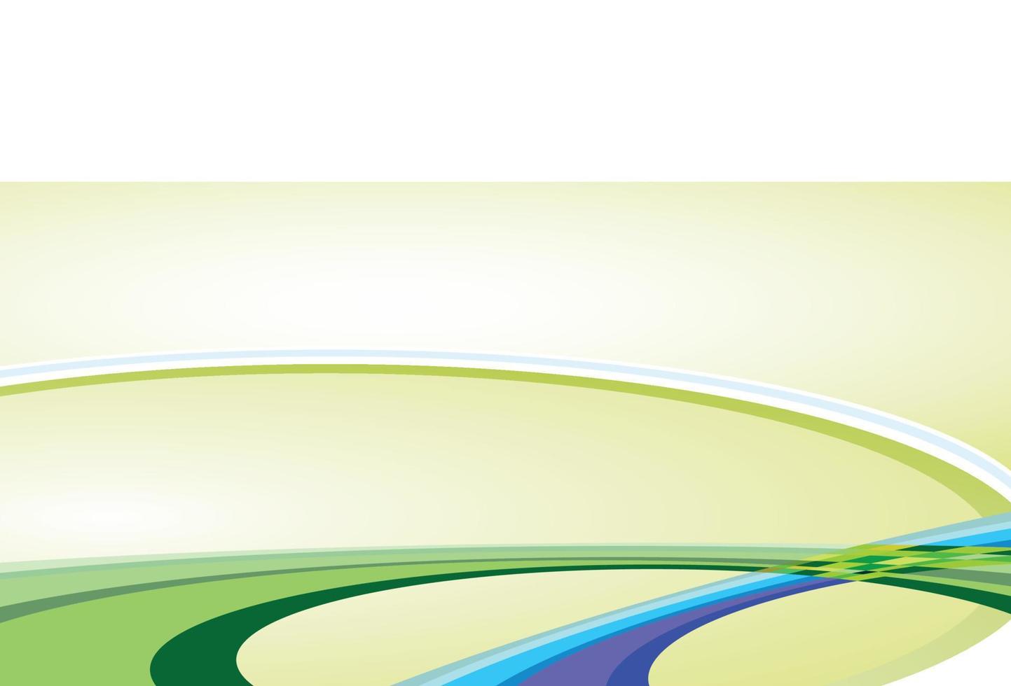 Bright green vector waves abstract background 15452678 Vector Art at Vecteezy