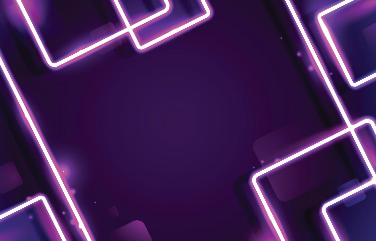 Neon Light in Purple Background vector