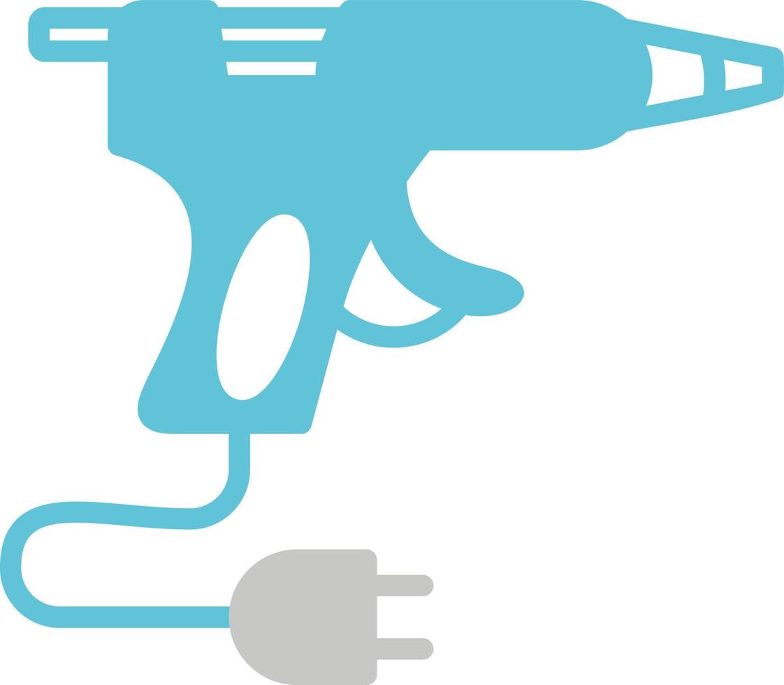 Glue Gun Vector Icon