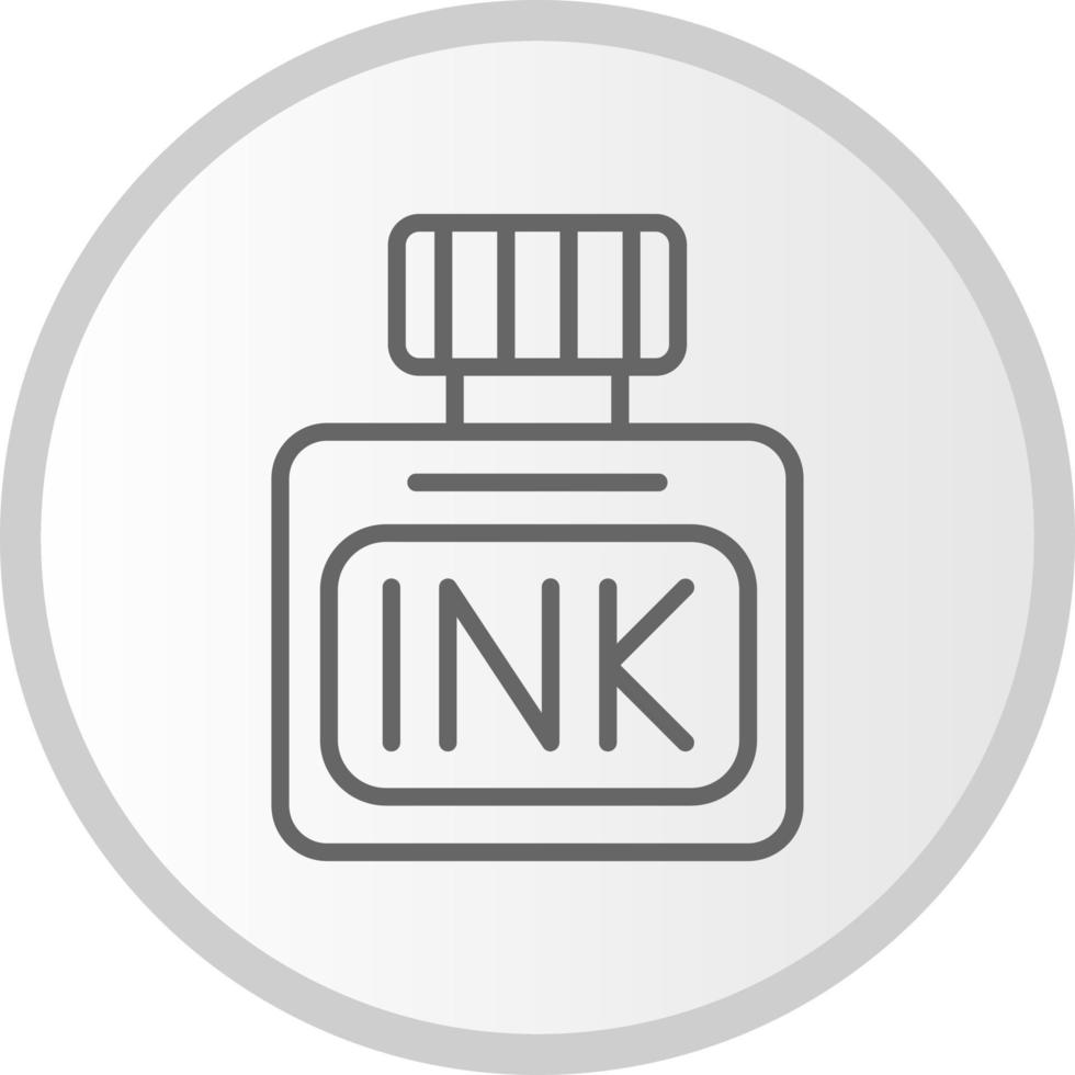 icono de vector de botella de tinta