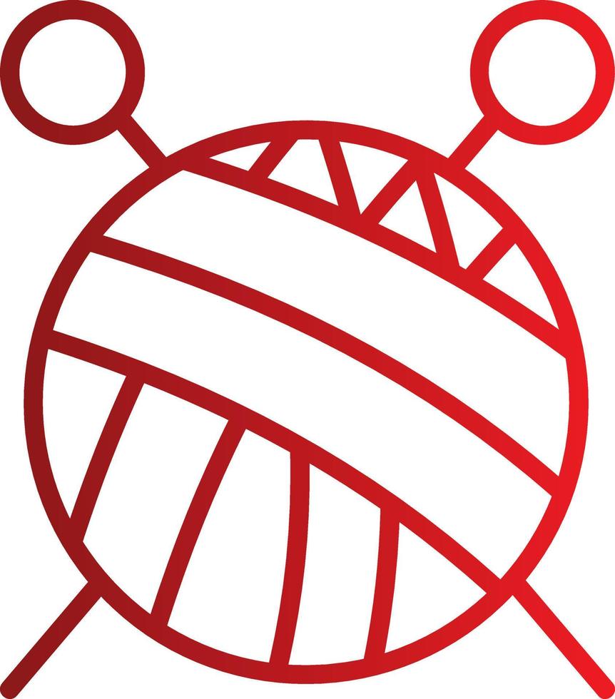 Knitting Vector Icon
