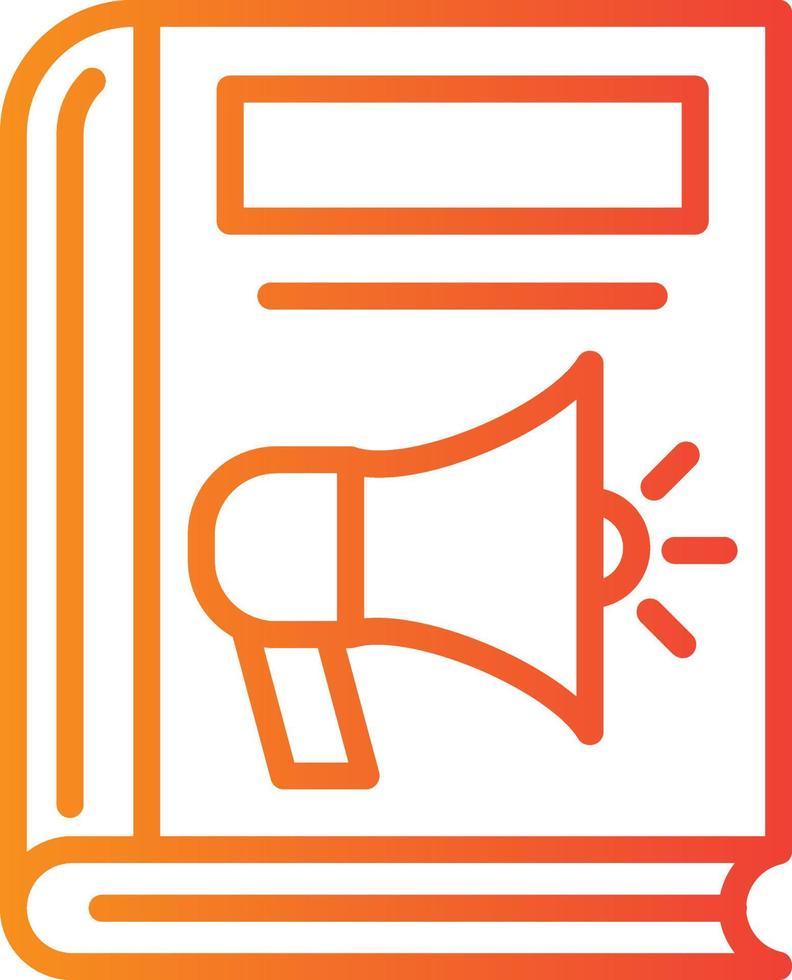 Audio Book Vector Icon