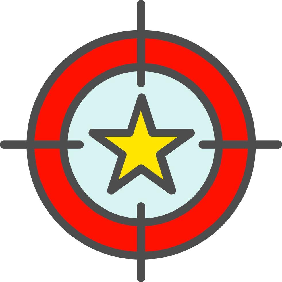 Target Icon Design vector