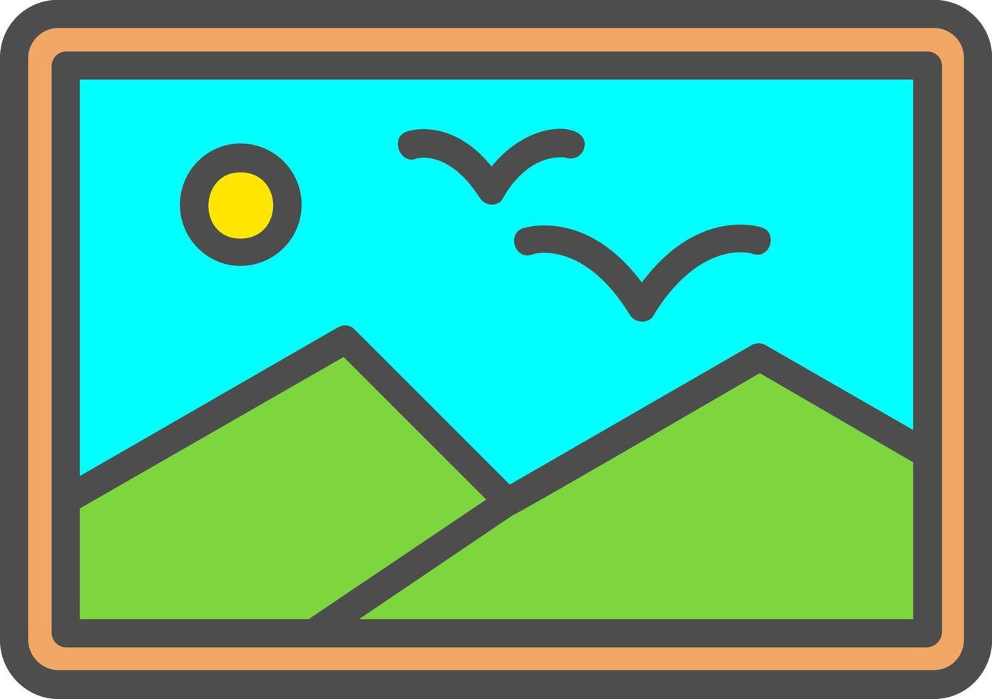 Photo Icon Design vector