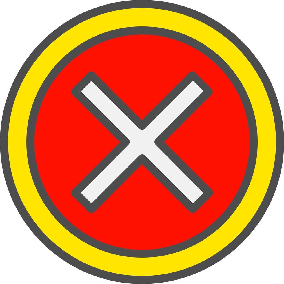 Cross Icon Design vector