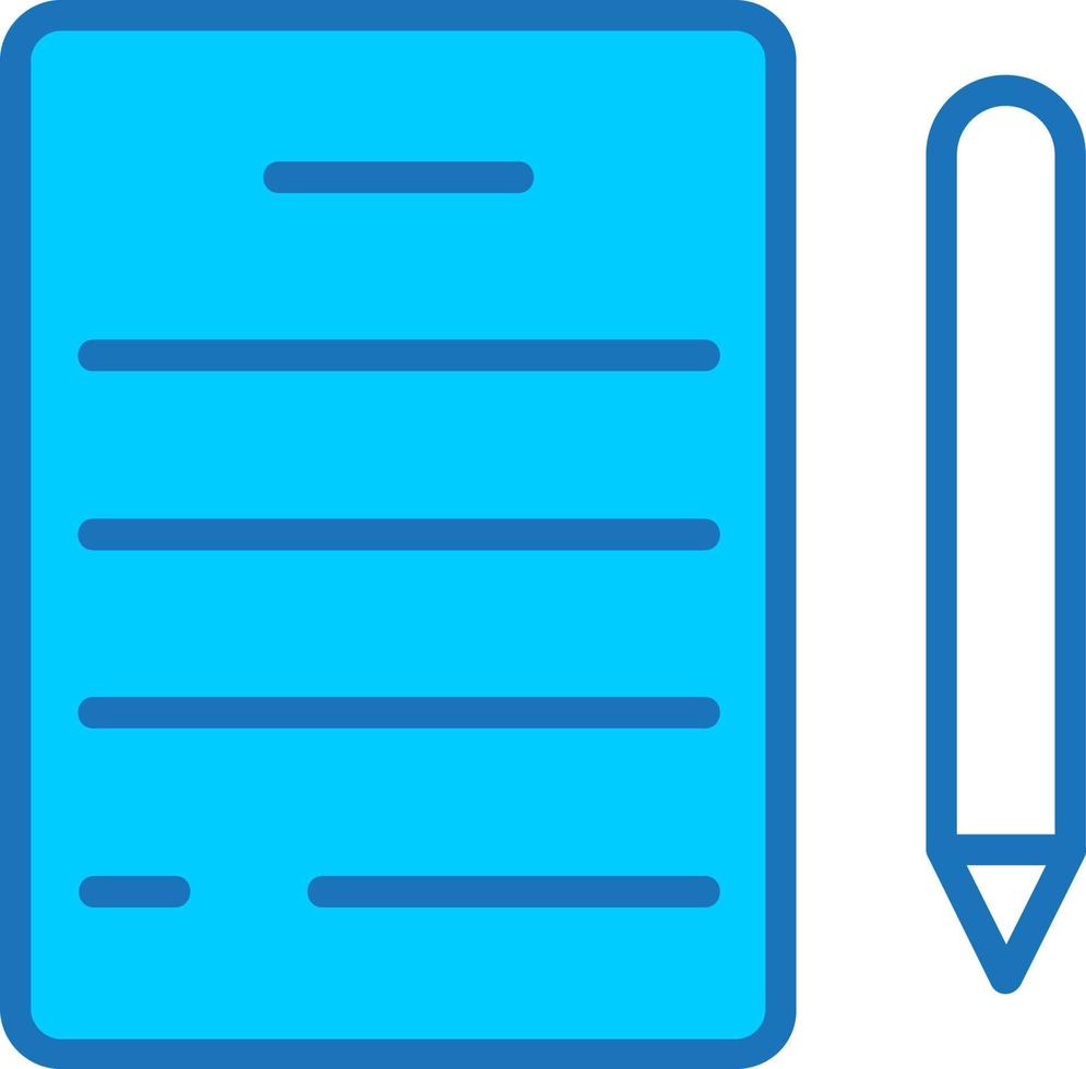 Writing Icon Design vector