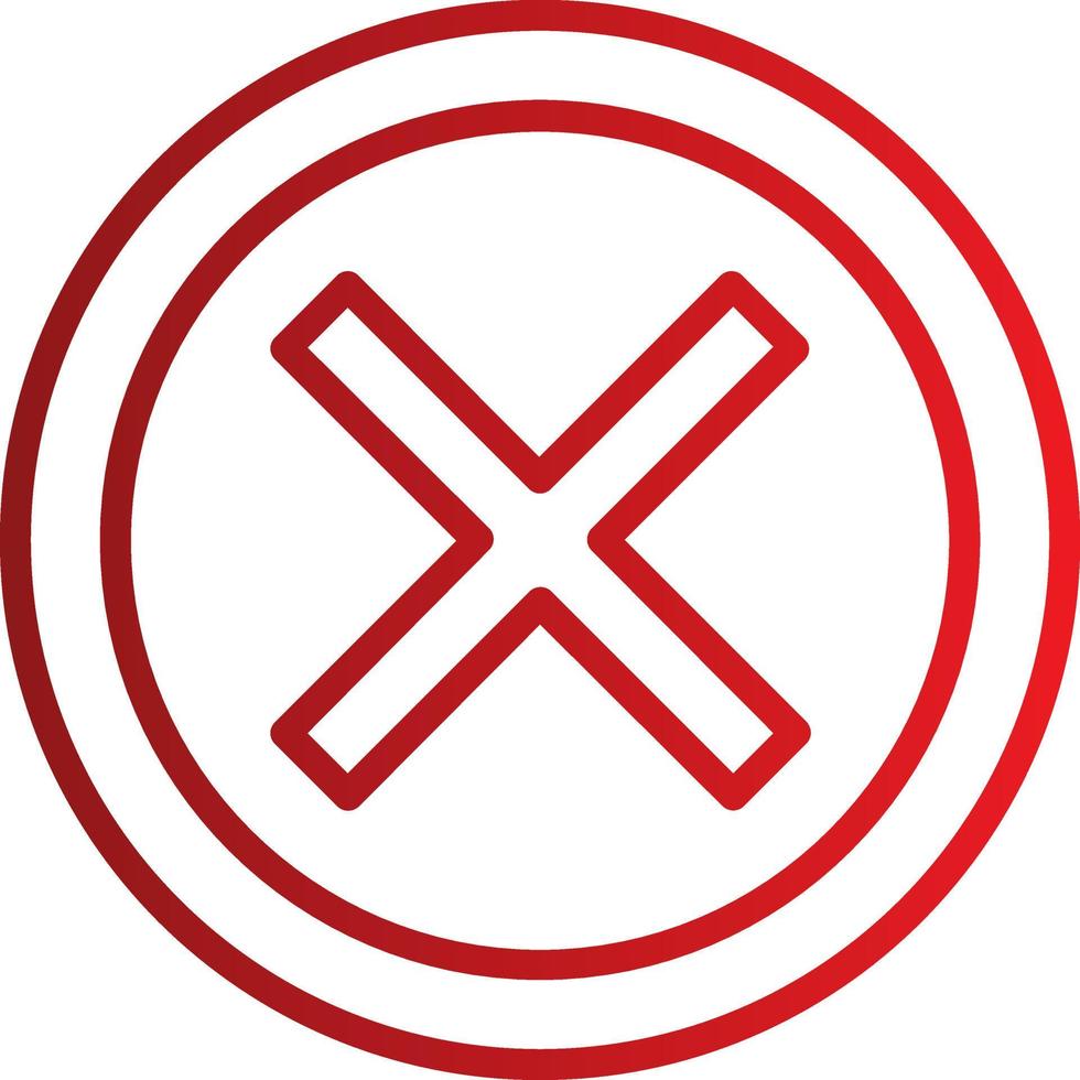 Cross Icon Design vector