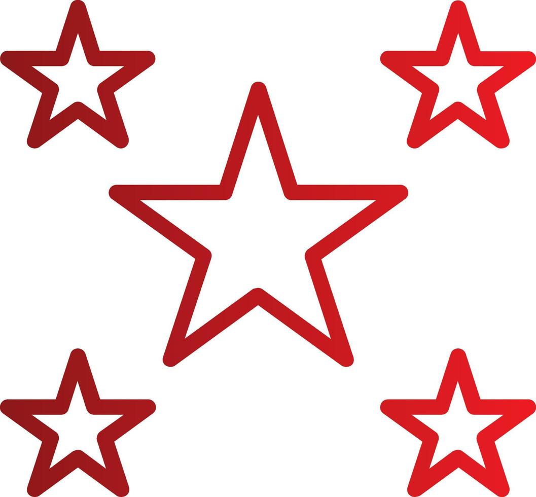 diseño de icono de estrellas vector