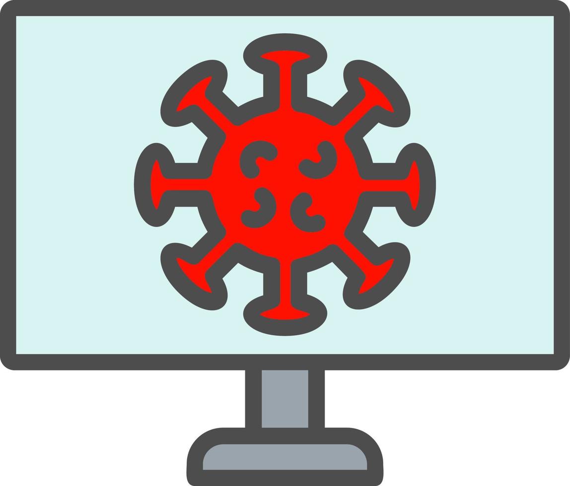 Coronavirus Vector Icon Design