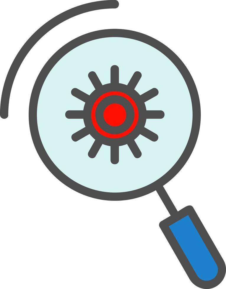 Magnification Vector Icon Design