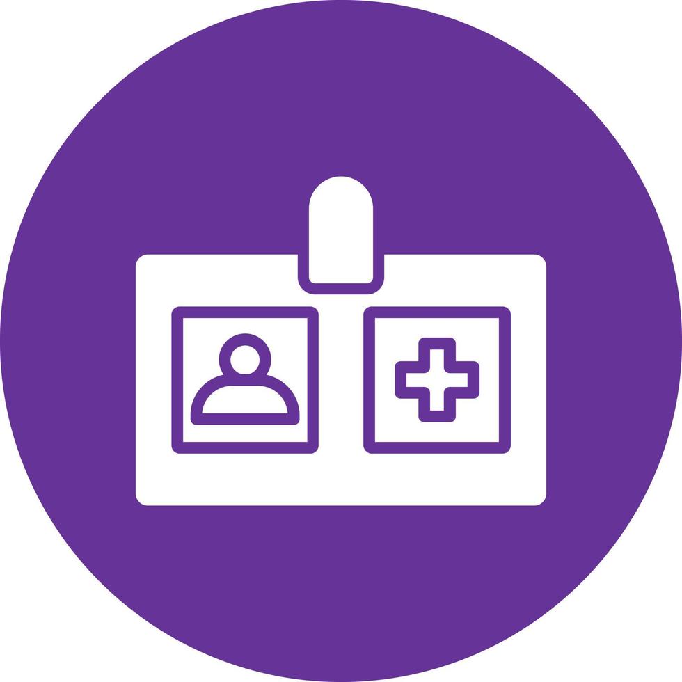 Identification Card Vector Icon Design