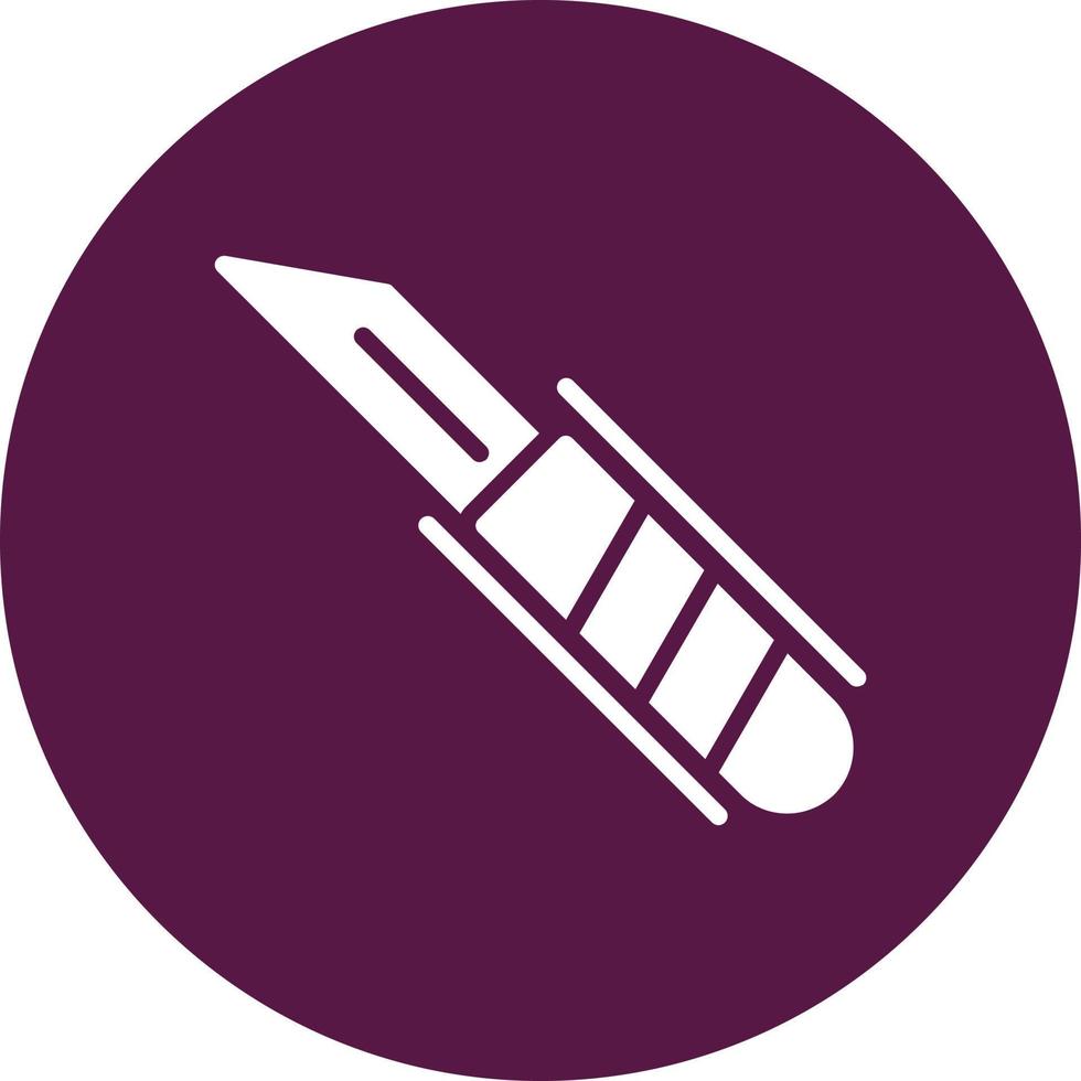 Surgical Knife Vector Icon Design