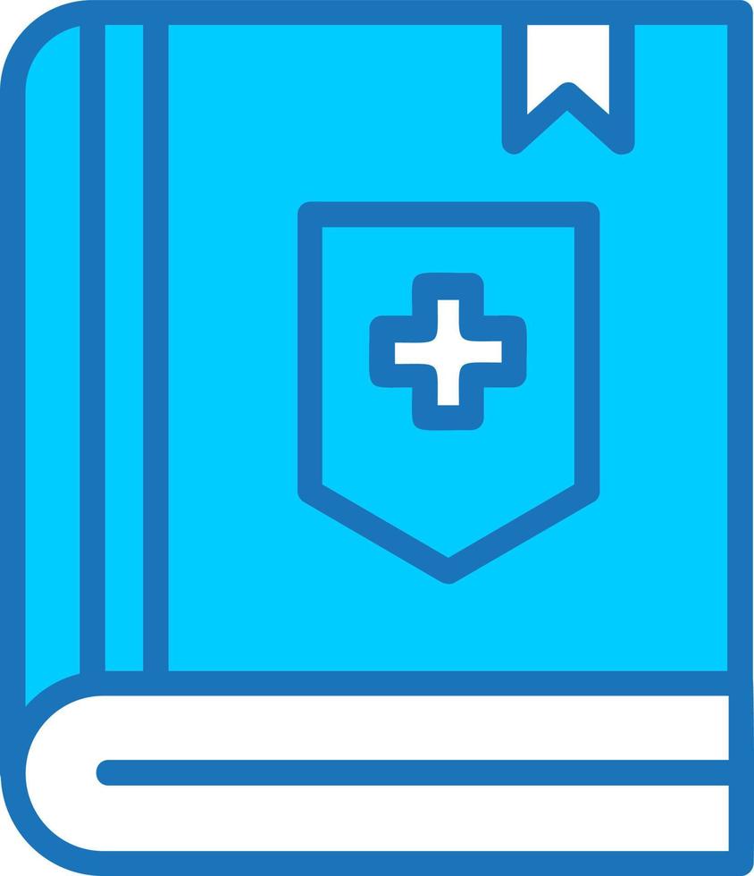 diseño de icono de vector de libro médico