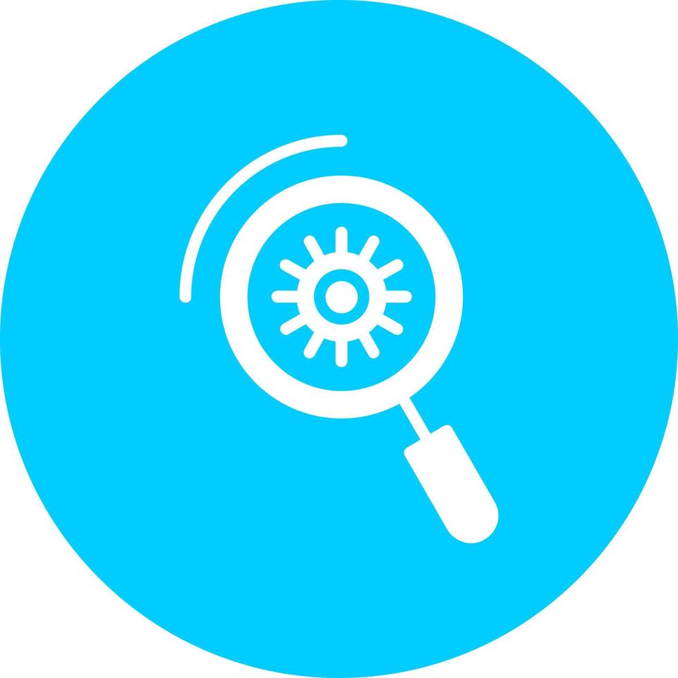 Magnification Vector Icon Design