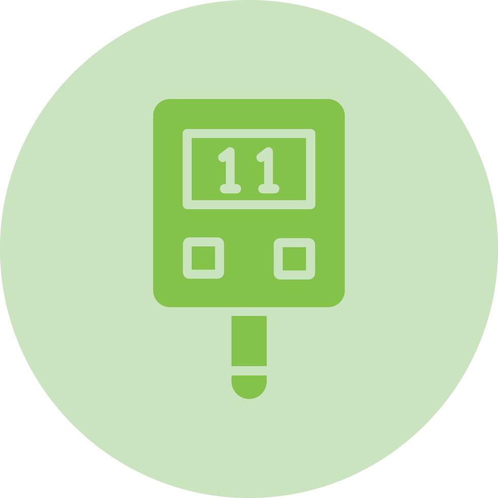 Glucometer Vector Icon Design