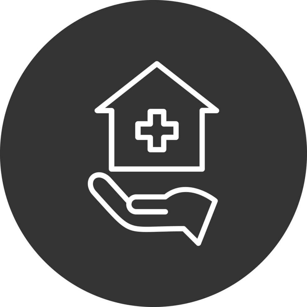 Stay At Home Vector Icon Design