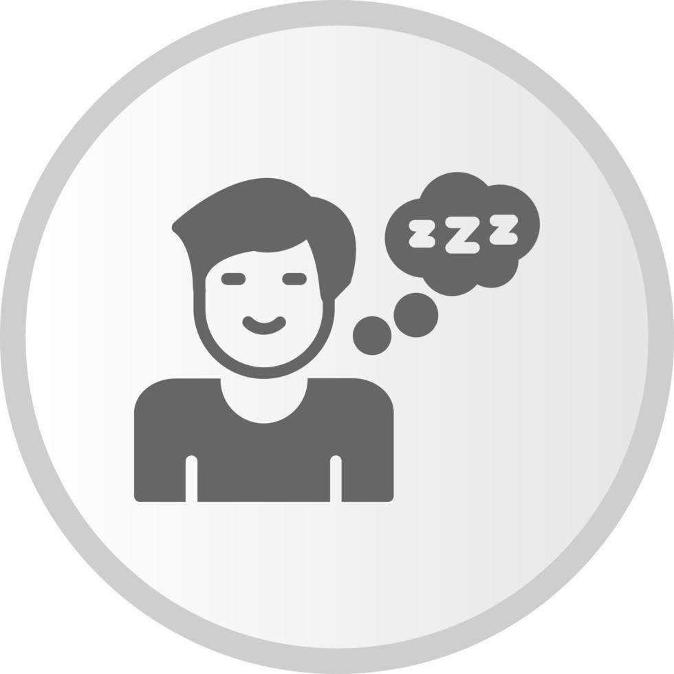 Sleeping Vector Icon Design