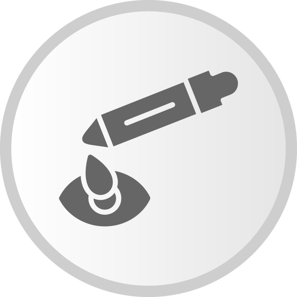 Eye Drop Vector Icon Design