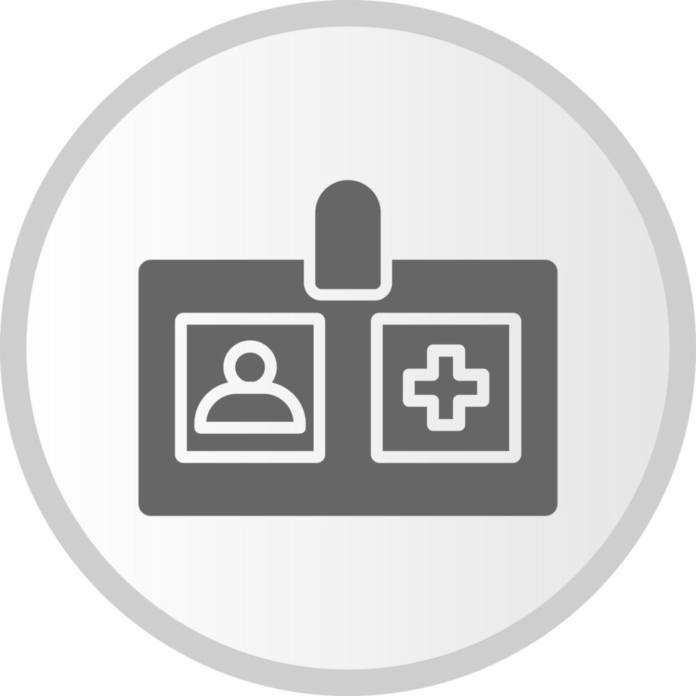 Identification Card Vector Icon Design