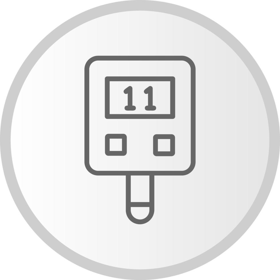 Glucometer Vector Icon Design