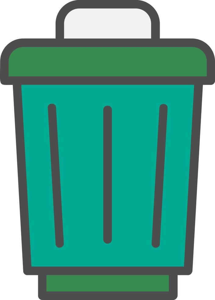 Trash Vector Icon Design