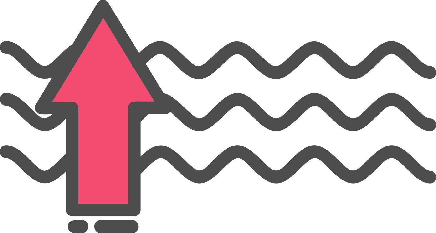 Tide Vector Icon Design
