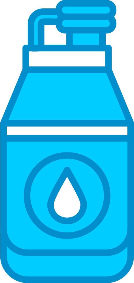 Water Bottle Creative Icon Design vector