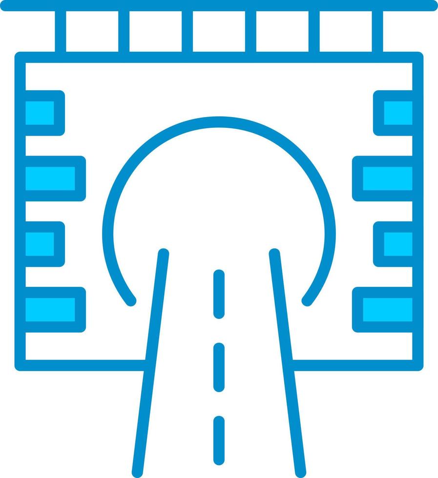 Tunnel Creative Icon Design vector