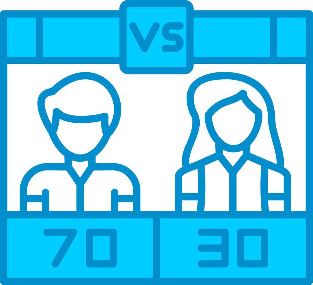 Poll Creative Icon Design vector