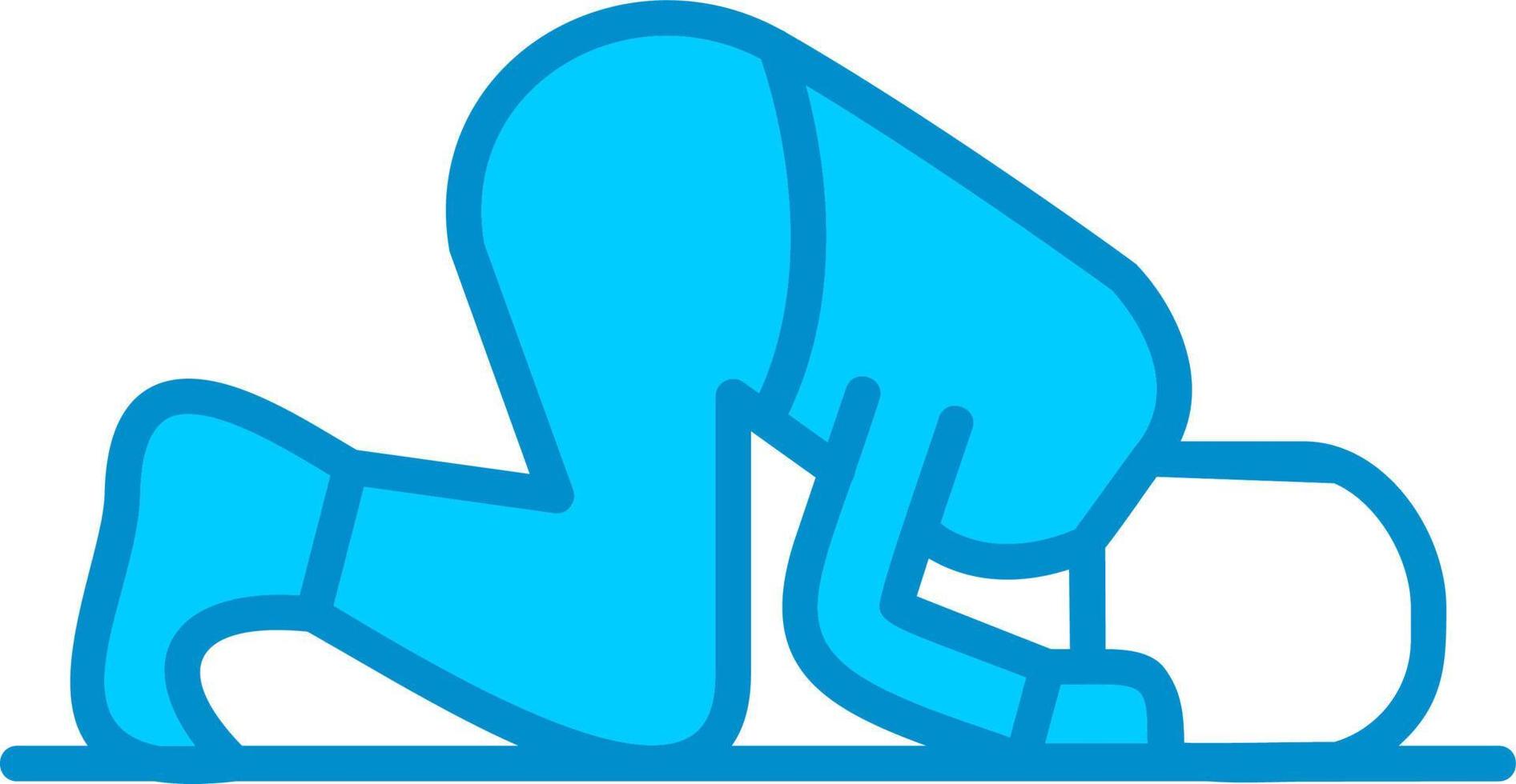 Sujud Creative Icon Design vector