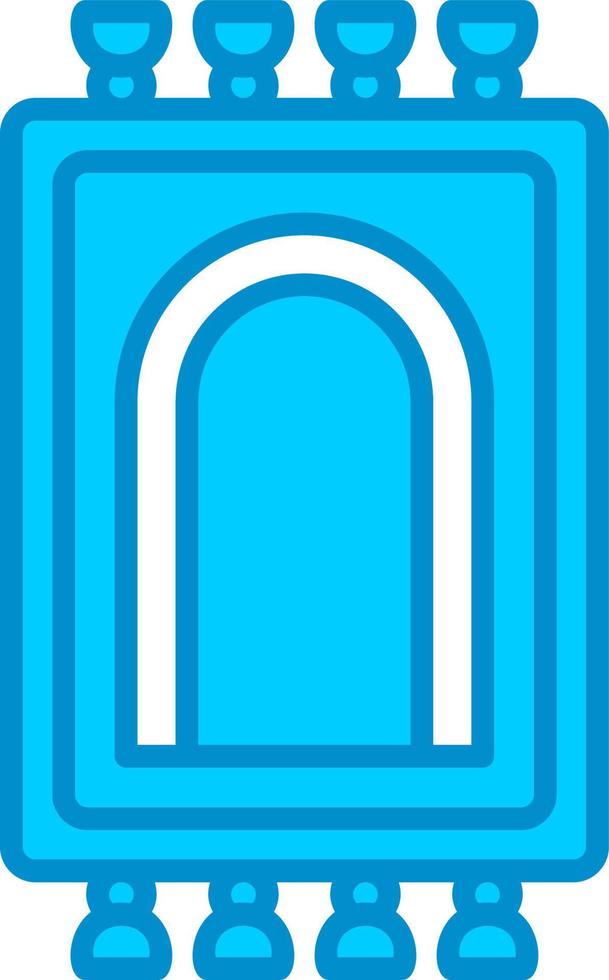 Prayer Rug Creative Icon Design vector