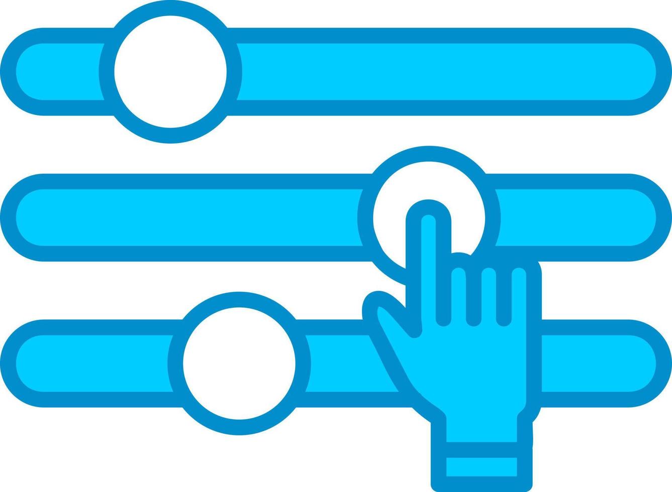 Adjust Creative Icon Design vector