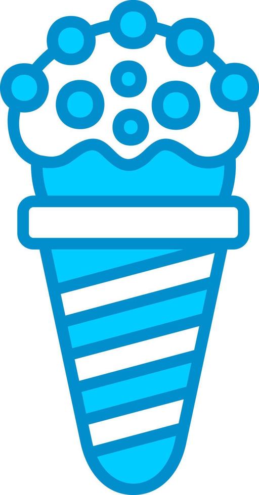 Ice Cream Cone Creative Icon Design vector