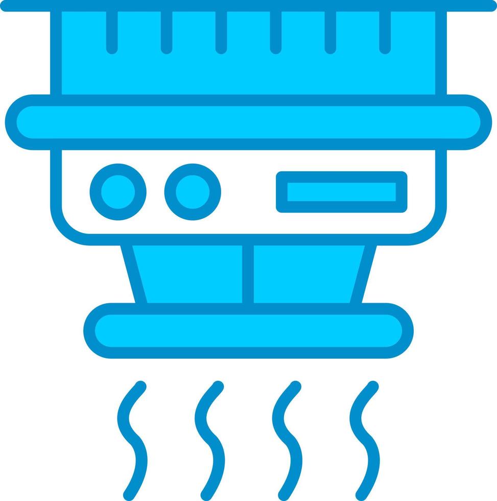 diseño de icono creativo de detector de humo vector