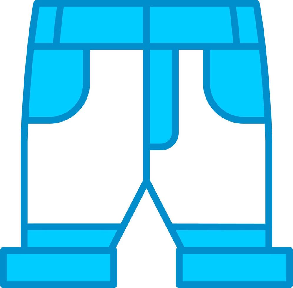 Shorts Creative Icon Design vector