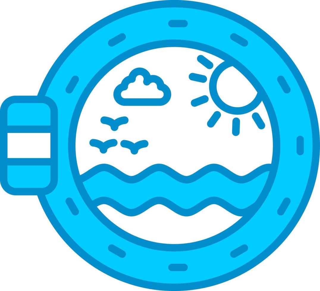 Porthole Creative Icon Design vector