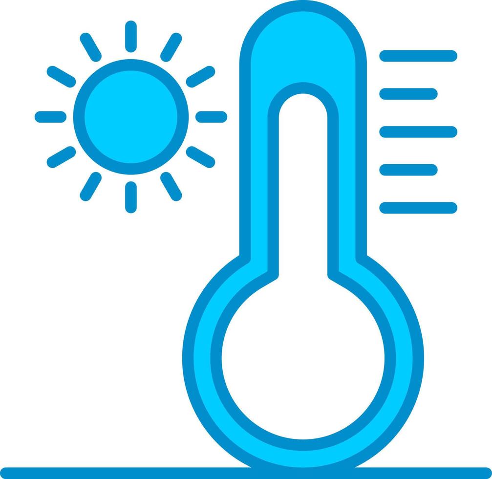 High Temperature Creative Icon Design vector