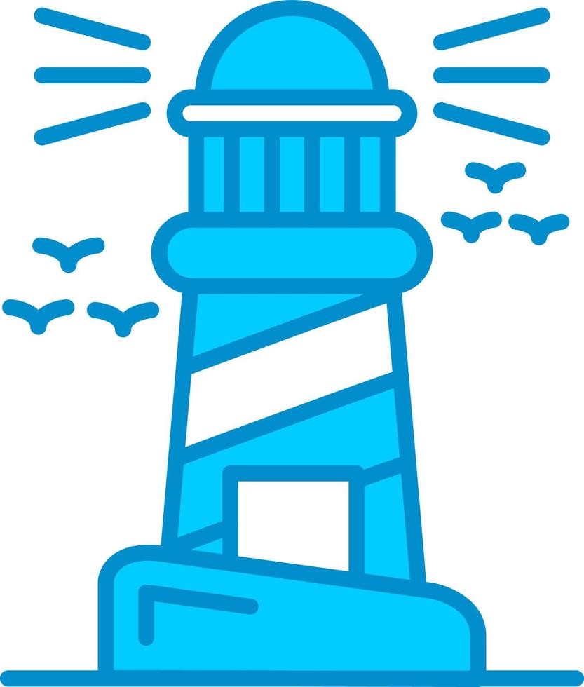 Lighthouse Creative Icon Design vector